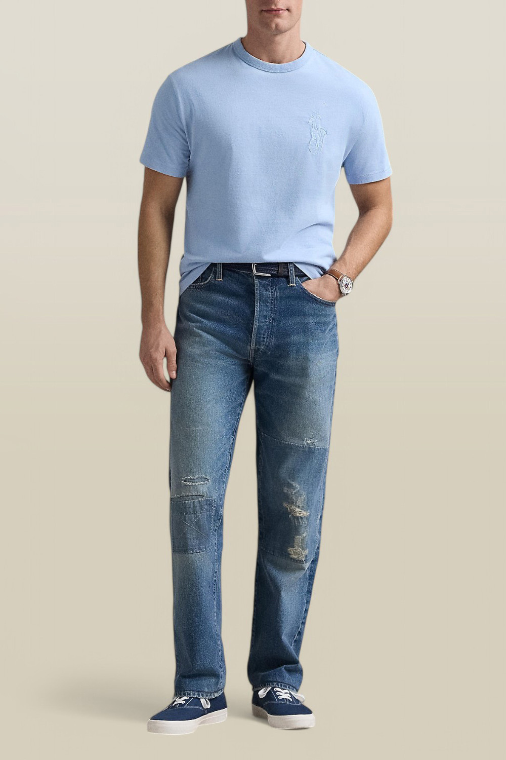 תמונת כל הלוק של חולצת טי POLO RALPH LAUREN